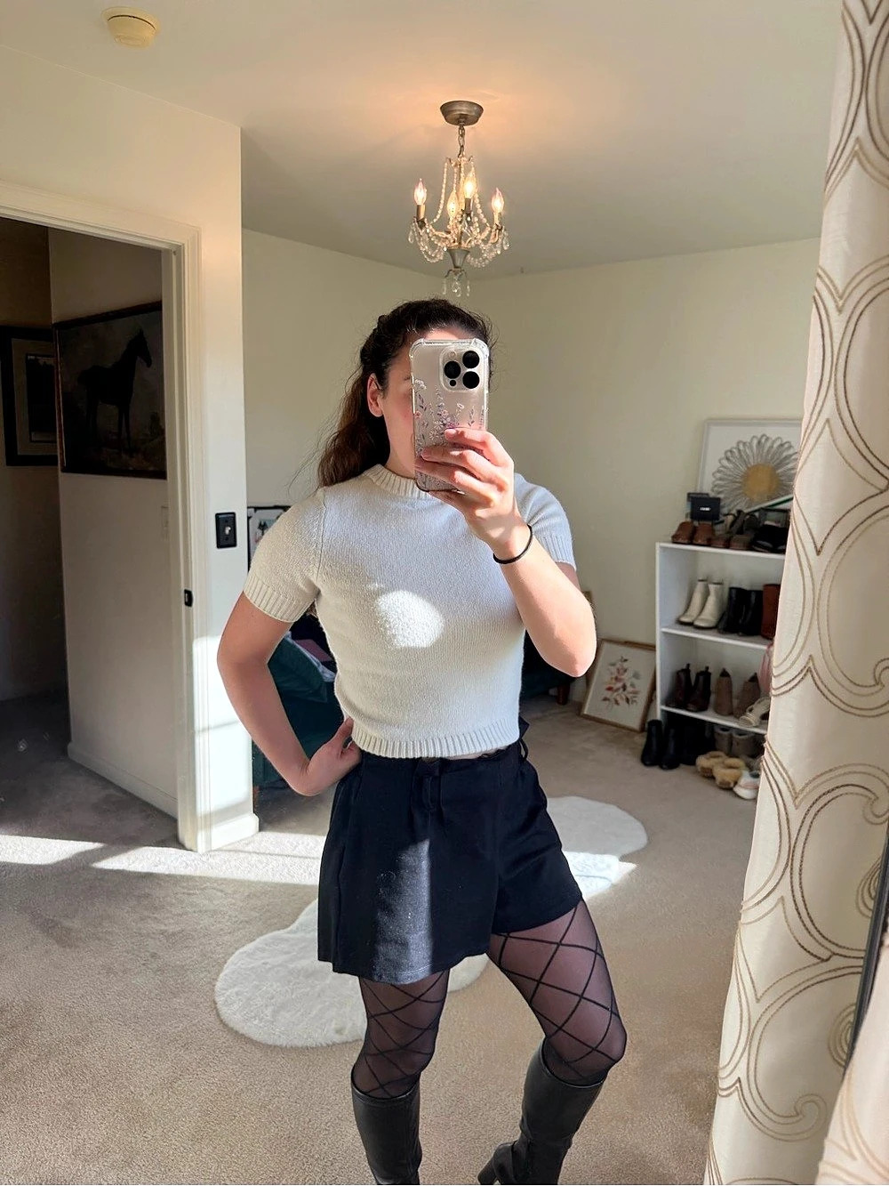Black Dress Shorts